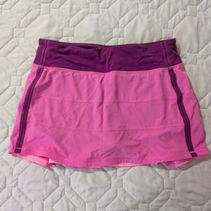 lululemon athletica Pink and Purple Skort